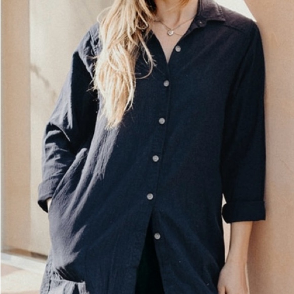 Curator SF Work Shirt, Navy, xs